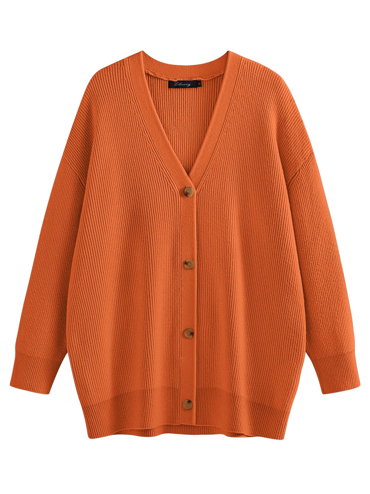Women's Oversized Cardigan Sweaters Fall Fashion Trendy V Neck Knit Outfits
